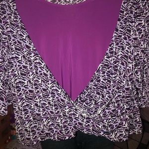 PURPLE BLOUSE!